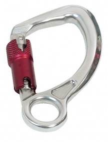 P+P 90109 Aluminium Captive Eye Ovalock Locksafe Karabiner Personal Protective Equipment 